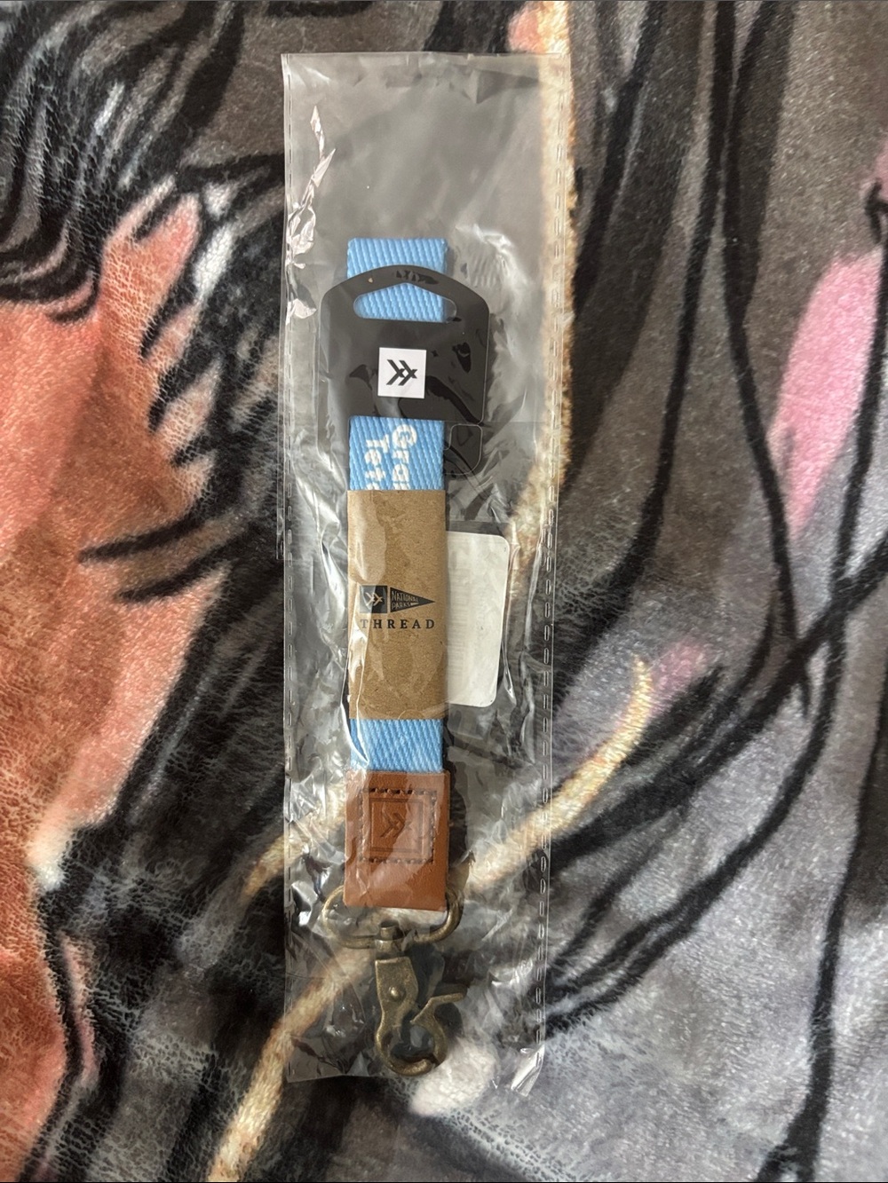 Thread National Park Keychain Wristlet